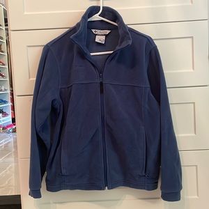 Columbia Fleece Front Zip Jacket